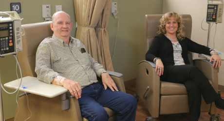 Patients in Infusion Center